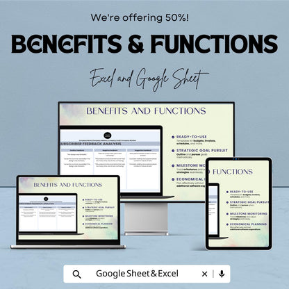 Email Marketing Subscriber Feedback Analysis Template | Email Feedback Tracker | Customer Response Analyzer | Marketing Review Tool