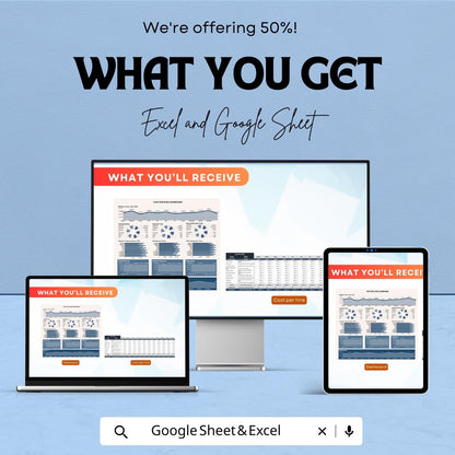 Cost Per Hire Template for Recruitment | Track Job Advertising and Hiring Costs | Google Sheets & Excel