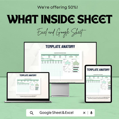 Departmental Financial Cost Analysis Template | Budget Analysis Spreadsheet | Cost Breakdown, Benefit Assessment and Summary Table