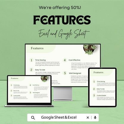 IT Training Budget Template, Excel & Google Sheets, Employee Training Planner, Corporate Budget Spreadsheet, IT Expense Tracker