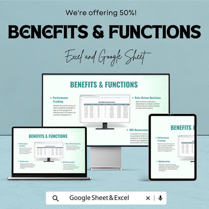 Sales Collateral Distribution Stats Template | Rep Performance Tracker | Distribution Metrics Report