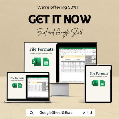 Craft Pricing Calculator Template | Product Pricing Spreadsheet | Handmade Business Pricing Tool | Cost Calculator Template