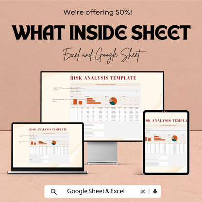 Customer Segmentation Analysis Template | Excel and Google Sheets Dashboard | Marketing Analytics | Business Data Report