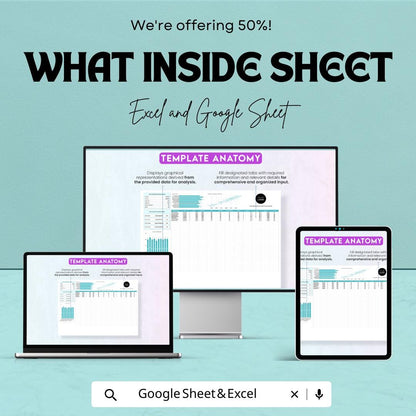 Administration PR Campaign ROI Calculator Template | Excel & Google Sheets PR Performance Tracker