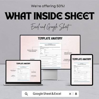 Tenant-Lease Questionnaire Sheet | Excel & Google Sheet | Tenant Information Form | Lease Agreement Form | Rental Management Tool