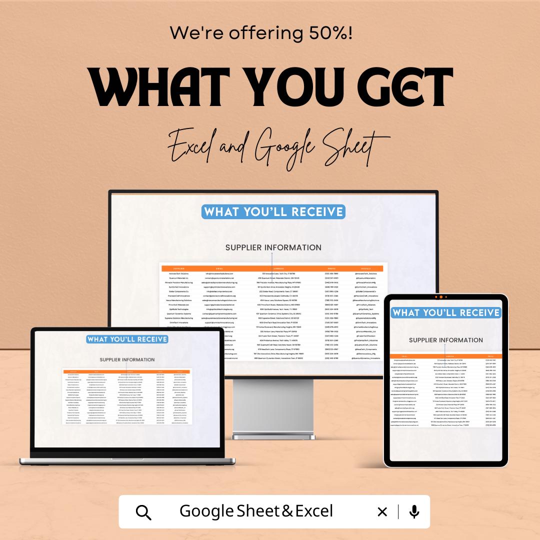 Administration Supplier Scorecard Template | Supplier Performance Tracker | Vendor Evaluation Sheet | Procurement Scorecard