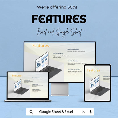 Multi-Year Net Worth Dashboard | Google Sheets Template for Financial Planning | Track Assets, Liabilities, and Net Worth Over Time |