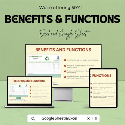 Moving Estimate Sheet - Excel and Google Sheets | Moving Cost Calculator | Moving Estimate Template | Household & Office Move | 50% OFF