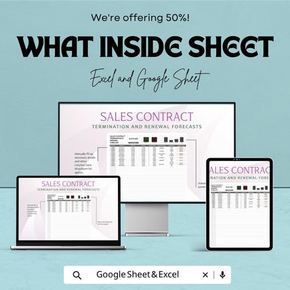 Sales Contract Priority Matrix Template | Contract Clause Tracker Spreadsheet | Deal Risk Analysis Template | Contract Management Tool