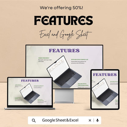 Restaurant Tracker Sheet | Inventory and Expense Tracking | Excel and Google Sheets Template | Manage Restaurant Finances & Operations