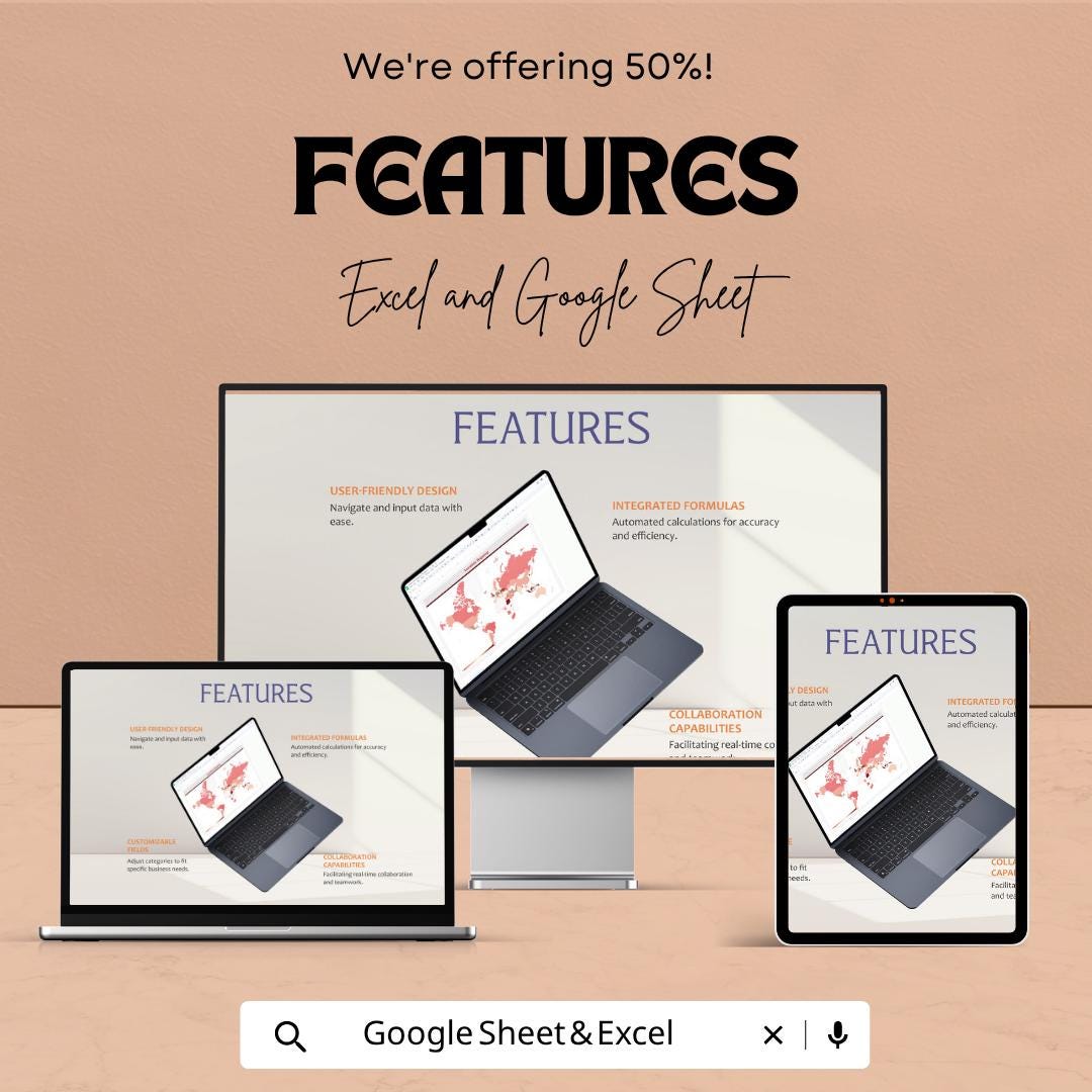 Location Mapping Template  | Geographic Data Visualization | Map Dashboard Tracker | Business Location Analysis