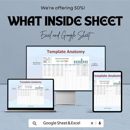 Finance Audit Status Tracker Template | Audit Management Spreadsheet | Audit Progress Tracker | Compliance Tracking Sheet