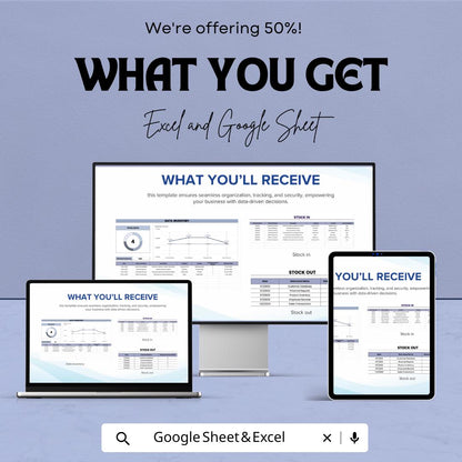 Data Inventory Template | Business Data Management Spreadsheet | Data Tracking and Organization Sheet