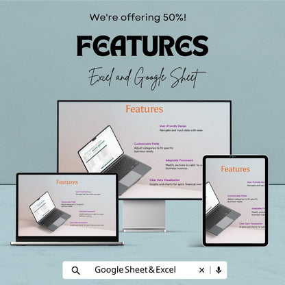 Project Cost Estimate Template | Project Budget Planner Spreadsheet | Cost Estimation Sheet | Excel & Google Sheets | Project Management