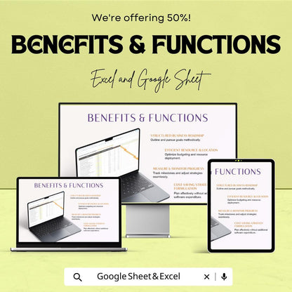 Maintenance Planner - Resource Sheet | Excel and Google Sheets | Task Management Tool for Efficient Scheduling & Resource Allocation