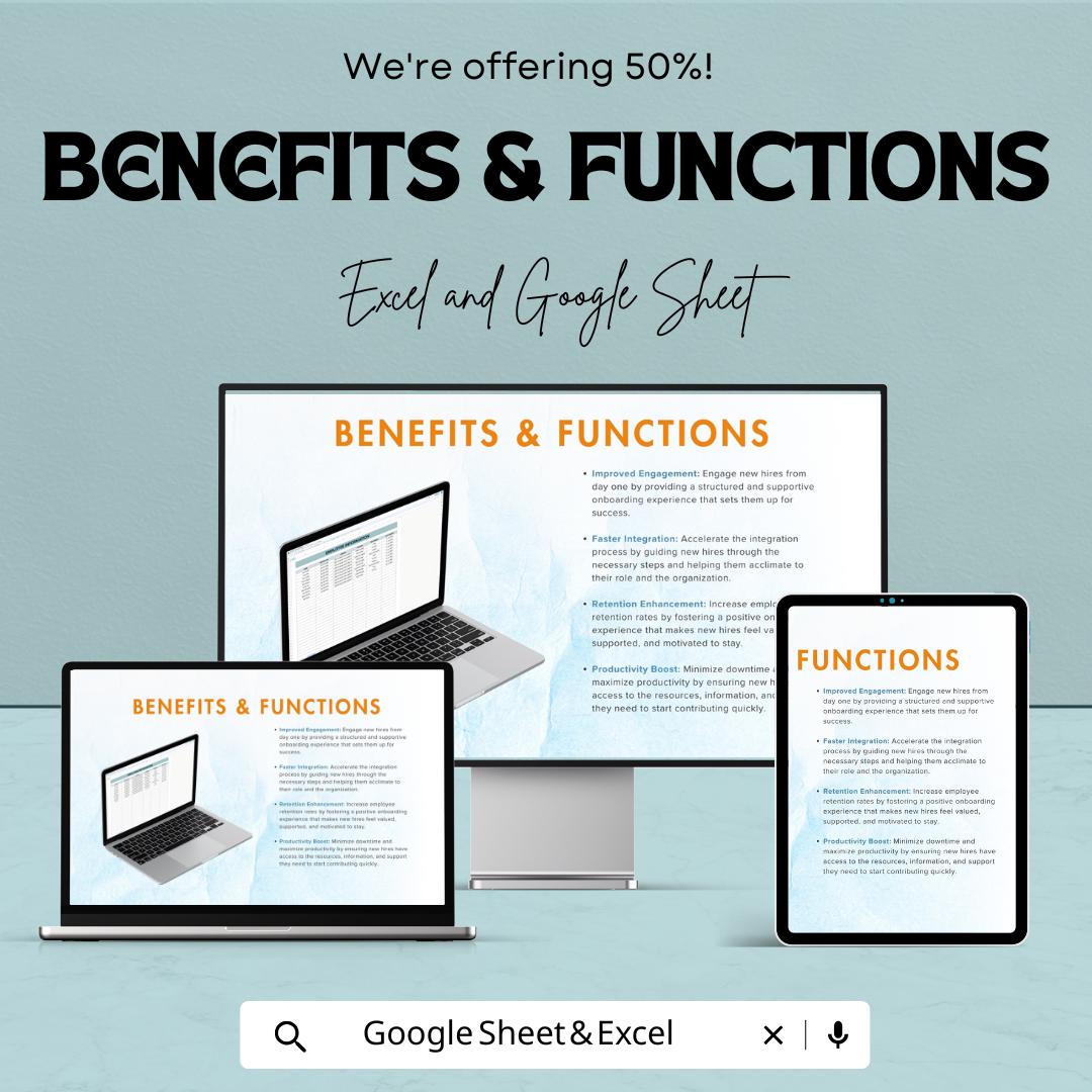 New Hire Checklist Sheet | Employee Onboarding Excel and Google Sheet Template | Task Management & Documentation