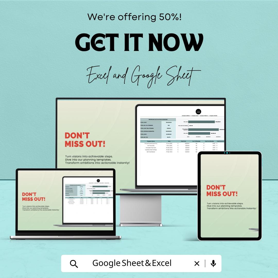 mployee Recognition Program ROI Calculator HR Template | HR Roi Analysis Tool | Excel and Google Sheets Recognition Tracker