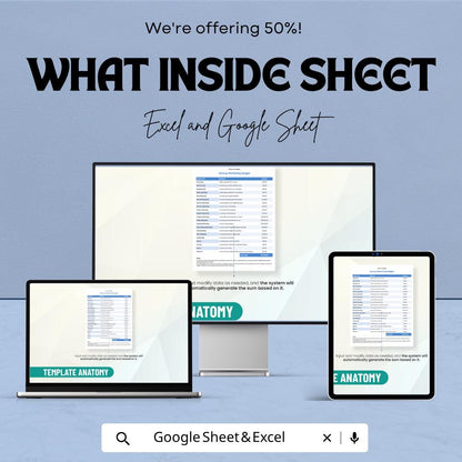 Startup Marketing Budget Template | Marketing Budget Spreadsheet | Business Budget Planner | Expense Tracker Template |