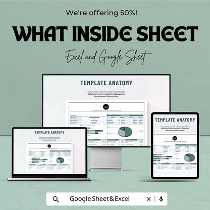 Operations Project Budget Planner - Google Sheets Template | Project Cost Tracking, Budget Management, Expense Control, Financial Planning