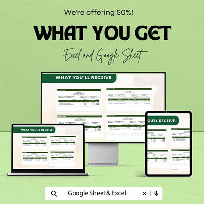 Business Ledger Template | Accounting Ledger Spreadsheet | Bookkeeping Template | Income Expense Tracker | Double Entry Ledger