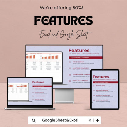 Conference Schedule Template | Event Planner Spreadsheet | Conference Agenda Planner | Event Schedule Template