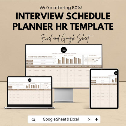 Marketing Affiliate Tracker Template  | Affiliate Program Spreadsheet | Commission Tracking Dashboard | ROI & Conversion Tracker