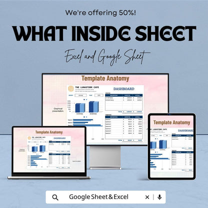 Monthly Budget Planner Template | Budget Spreadsheet | Finance Tracker | Income Expense Tracker | Monthly Budget Dashboard