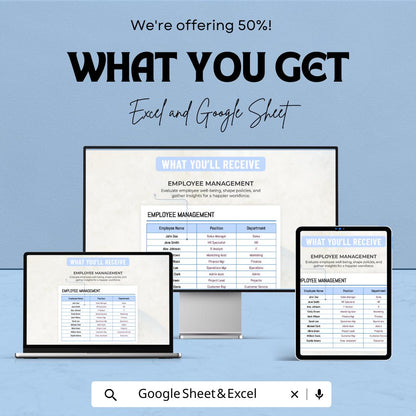 Workplace Ergonomics Survey Analysis Template | Employee Ergonomic Assessment Tool | HR Survey Dashboard | Excel & Google Sheets