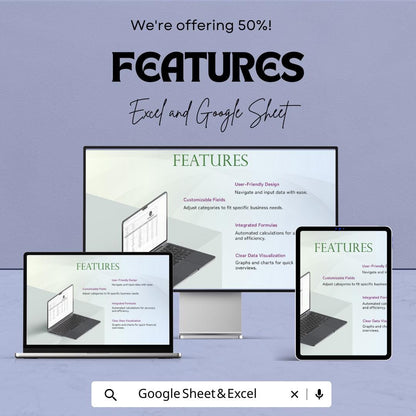 HR Budget Sheet | Excel & Google Sheets HR Budget Planner | Editable HR Expense Tracker | Business Financial Template