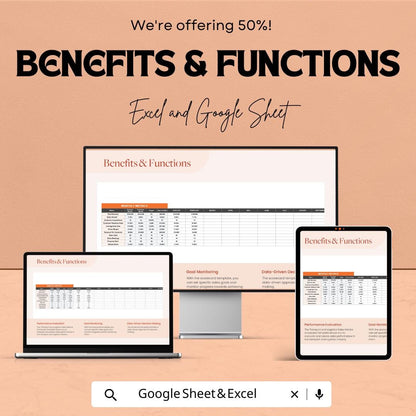 Transport and Logistics Sales Metrics Scorecard | Excel & Google Sheet | KPI Dashboard | Performance Tracking Template