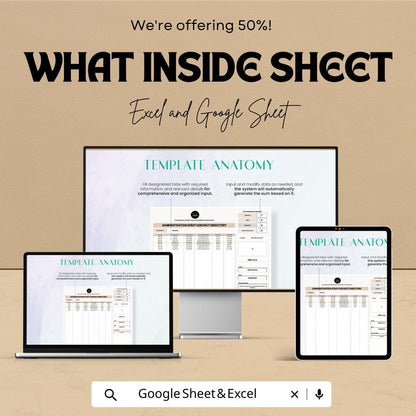 Administration Staff Contact Directory Template | Employee Contact List Spreadsheet | Excel & Google Sheets