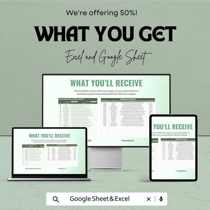 Sales Presentation Content Checklist Template | Sales Pitch Planner | Presentation Planning Tool | Sales Meeting Checklist