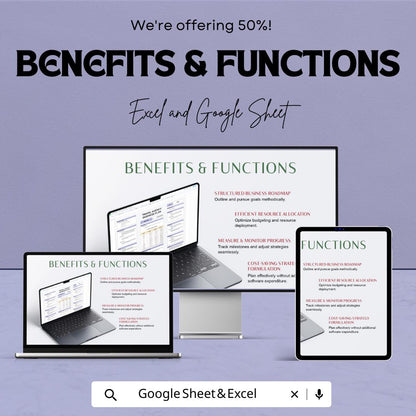 Travel Agency Business Plan Template | Excel and Google Sheets Startup Plan | Financial Projections & Strategy Dashboard