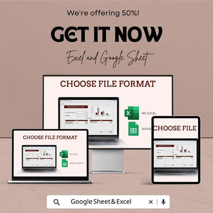 Fashion Pricing Calculator Excel | Product Cost Calculator | Clothing Pricing Template | Garment Cost Sheet | Profit Margin Calculator