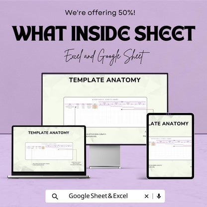 Quarterly Gantt Chart Template | Project Timeline Planner | Task Tracking Spreadsheet | Project Management Template | Editable Gantt