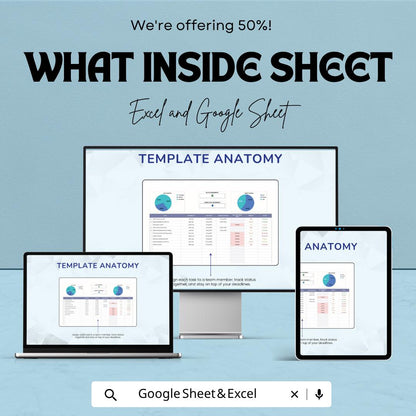 Group Assignment Template | Student Project Tracker | Task Planner Spreadsheet | Gantt Chart & Budget Tracker | Team Project Dashboard