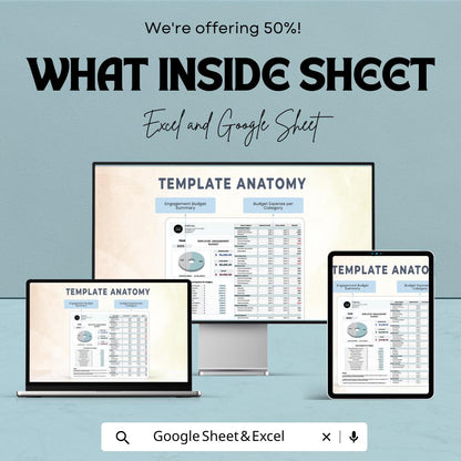 Employee Engagement Budget Template | Excel & Google Sheets | HR Budget Planner | Engagement Expense Tracker | Workforce Planning Tool