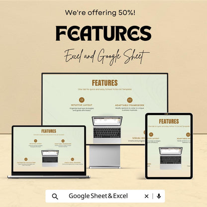 School To Do List Sheet | Student Task Planner in Excel and Google Sheets | Assignment & Homework Tracker