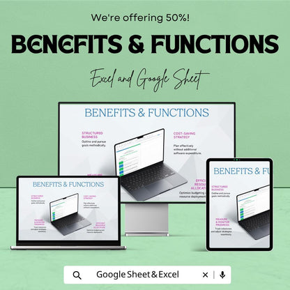 Client SMART Goals Template | Action Plan Spreadsheet | Goal Setting Planner | Project Tracker | Excel & Google Sheets | Business Goal