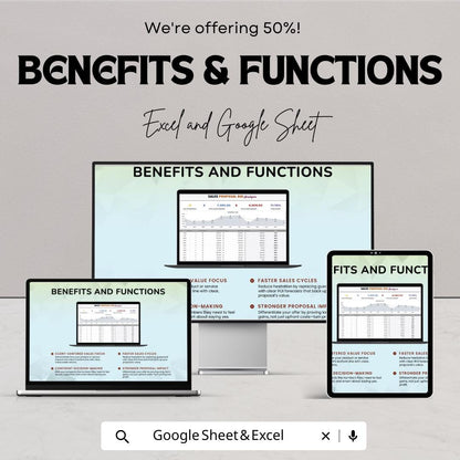 Sales Proposal ROI Analysis Template | ROI Tracker Dashboard | Sales Performance Report | Return on Investment Calculator