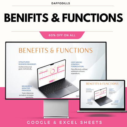 Cashflow Forecast Budget Template, Cash Flow Planning Sheet, Monthly Budget Dashboard, Financial Forecast Tool, Google Sheets Excel