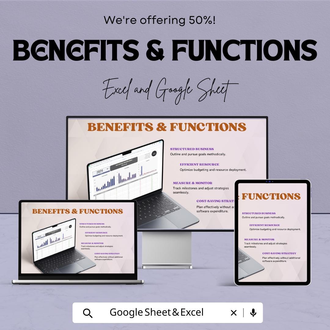 Email Marketing Subscriber Growth Tracker Template | Email List Growth Dashboard | Subscriber Analytics Spreadsheet | Email KPI Tracker
