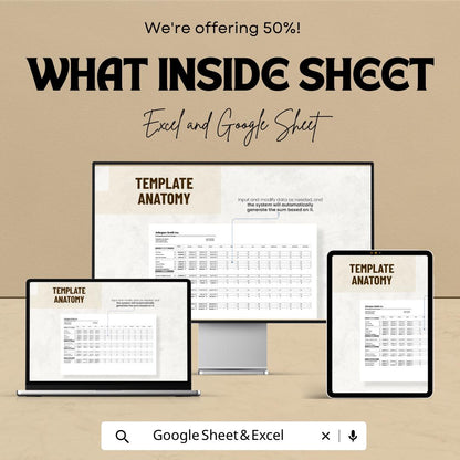 Operating Cash Flow Template , Business Cash Flow Statement, Expense and Revenue Tracker, Financial Planning , Cash Flow Analysis Tool
