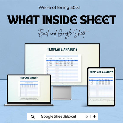 Tryout Sign-In Sheet | Sports Tryout Registration Template | Track Participants & Attendance | Excel and Google Sheets | Instant Download