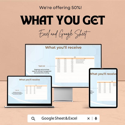 Social Media Content Calendar Template | Social Media Planner Spreadsheet | Content Scheduling Sheet | Marketing Planner