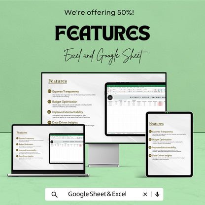 Diversity Hiring Tracking Sheet HR Template | Excel & Google Sheets | Inclusive Recruitment Tracker | HR Hiring Dashboard