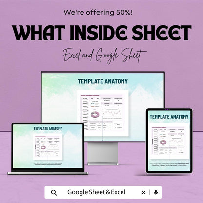 Account Management Dashboard | Google Sheet Template for Finance, Sales & Performance Tracking | Monitor Revenue and Accounts Effectively