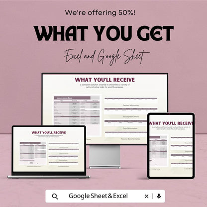 Small Business Printable Forms Template | Business Forms Bundle | Small Business Worksheets | Printable Office Forms