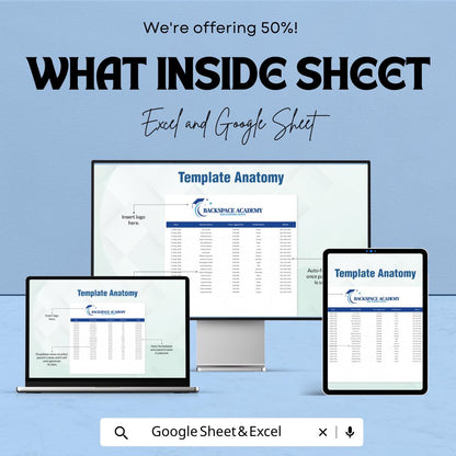 Parent Sign Out Sheet – Excel and Google Sheet Template | Track Parent Pickups & Child Sign Outs | 50% Off