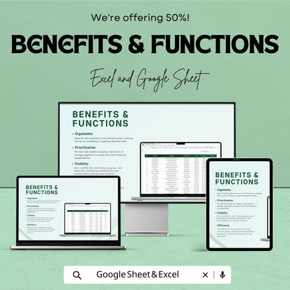 Task Tracking Template, Project Task Manager, To-Do List Spreadsheet, Team Task Organizer, Excel & Google Sheets Planner, Workflow Tracker